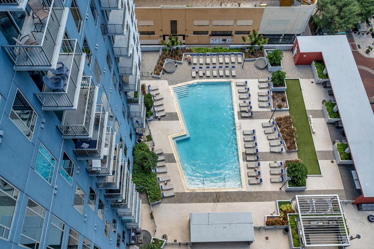 Luxury 1 Bedroom With Den Downtown Tampa Apt - City Views, Rooftop Pool, Workspace Екстериор снимка