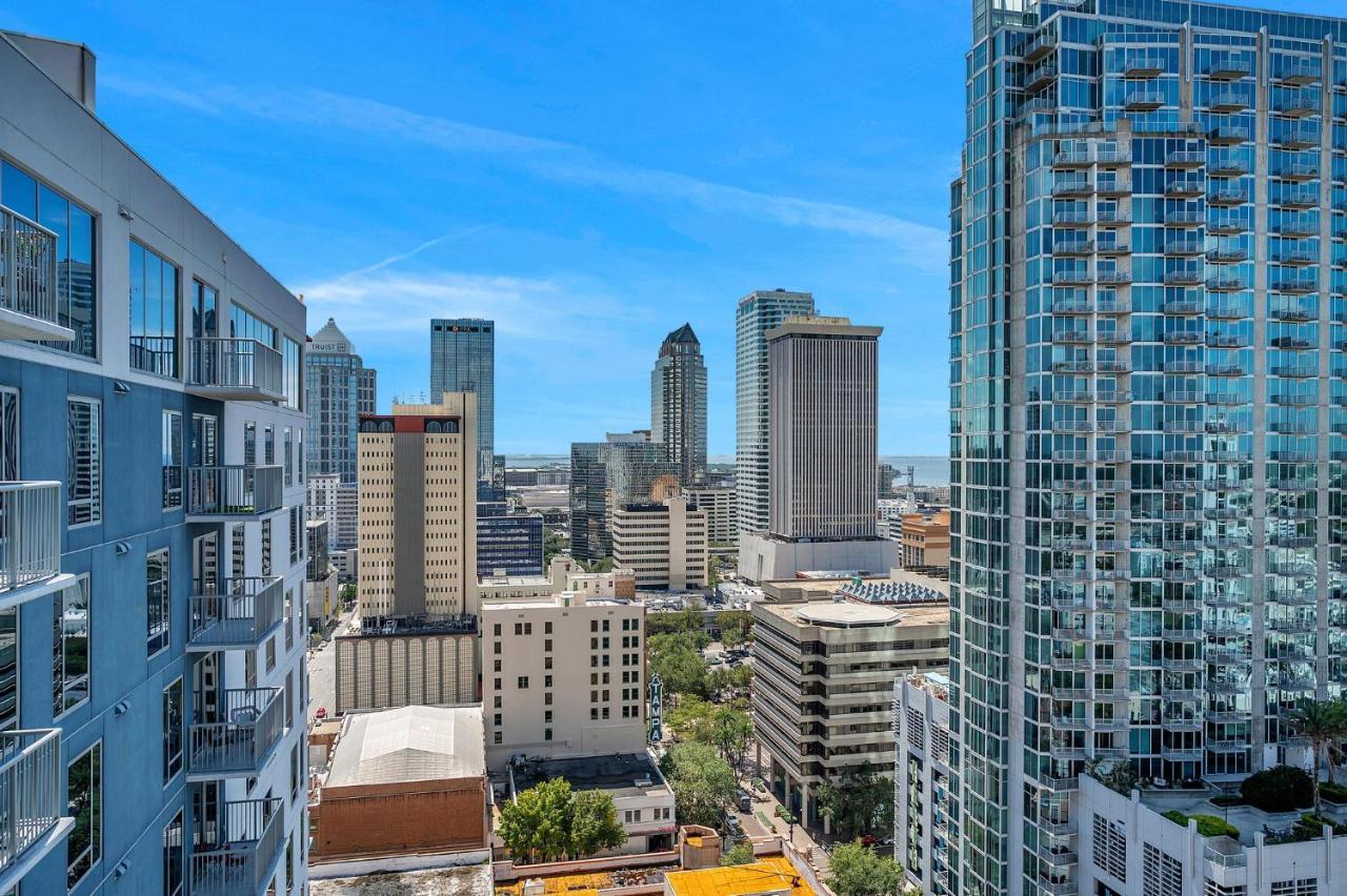Luxury 1 Bedroom With Den Downtown Tampa Apt - City Views, Rooftop Pool, Workspace Екстериор снимка